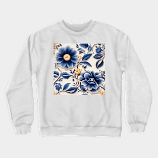 Italian Majolica Tile 15 Crewneck Sweatshirt